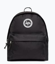 Image of Hype Unisex Iconic Core Plain Black Backpack