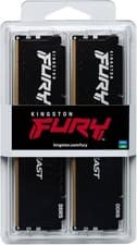 Image of Kingston FURY Beast Black DDR5 32GB (2x16GB) 5600MT/s, CL40 - KF556C40BBK2-32