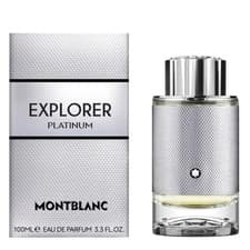 Image of Montblanc Explorer Platinum Eau de Parfum 100ml Spray New & Sealed