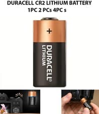 Image of 1x 2x 4x Duracell CR2 3V Ultra Lithium Photo Batteries DLCR2 ELCR2 CR15H270