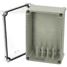 Image of Fibox 5330060 PC 28x19x13cm T Enclosure, PC Transparent cover