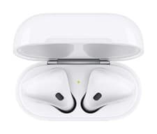 Image of NEW Apple AirPods 2019 2nd Gen Wireless Headphones with Charging Case ~ White