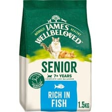 Image of James Wellbeloved Fish Senior Cat Dry Food 1.5 kg