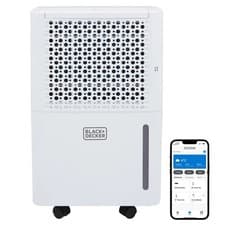 Image of Black+Decker 12L Smart Dehumidifier & Air Purifier 2.1L Water Tank BXEH60016GB