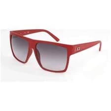 Image of Guess Men's Gradient Browline 58mm Red Sunglasses GF0158-67B-58