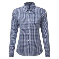 Image of Premier Women's Maxton Check Long Sleeve Shirt