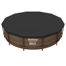 Image of Bestway, 12ft Round Pool Cover for Above Ground Pools, 3.66m
