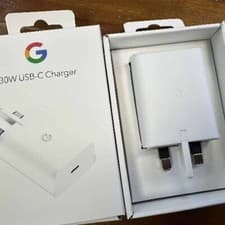 Image of 30W Google PD Fast Charger USB-C Fits Pixel 8 7 6 5 + Genuine UK Plug uk