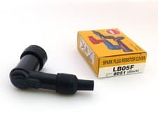Image of NGK LB05F Waterproof 90 Degree Spark Plug Cap for Classic Car / Motorcycle
