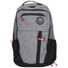 Image of Trespass Adults Backpack Grey 35 Litre with Zipped Compartments Rocka