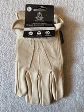 Image of KENT AND STOWE LUXURY LEATHER WATER RESISTANT GLOVES LADIES MENS SMALL MED LARGE