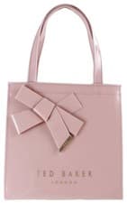 Image of Ted Baker Womens Niacon Bow Detail Small Icon Bag - Pink