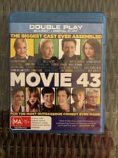 Image of MOVIE 43 (2013) BLU-RAY BRAND NEW (2-DISC SET) REGION B HUGH JACKMAN RARE & OOP