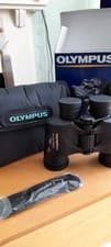 Image of Olympus 8x40 DPSI Binoculars with box, case, lens cover,neck strap, instructions