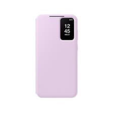 Image of Genuine Samsung Galaxy S23+ Smart View Phone Cover Wallet Lavender Official