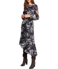 Image of STUNNING NEW MINT VELVET ALANNA ASYMMETRIC MIDI DRESS 12