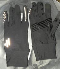 Image of Softshell Sports Tech Gloves - Lightweight Breathable Fabric M/L