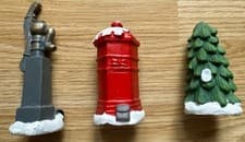 Image of Fairy Garden Miniature Figurines Set Outdoor Postbox Water Pump And Tree