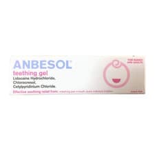 Image of Anbesol Teething Gel 10g Baby Infant Teething Pain Relief