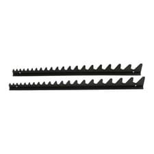 Image of Laser 6975 Sharks Teeth Spanner Organiser 20 Spanners 420mm Long Adhesive Strips