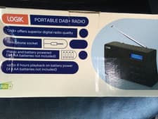 Image of LOGIK Portable DAB+ Digital Radio-Mains & Battery-LCD Display-60 Presets-L2DAB23