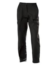 Image of Regatta Womens Ladies BLACK or BLUE Water Repellent Workwear Trousers
