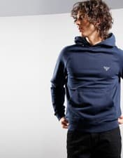 Image of Barbour Beacon Pop Over Hoodie For Men Medium