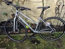 Image of Cannondale Quick Disc 5 Remixte Hybrid Bike in Grey