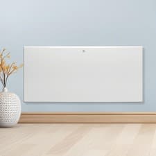 Image of Electric Wall Panel Heaters Mounted or Freestanding Thermostat and Timer IP24