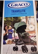 Image of Graco TraveLite Compact Strollerfrom (15kg)Lightweight at only 7kg, Mint fashion