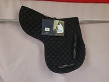 Image of Shires Performance GP Numnah, Black, Large size. New (Ref:195G)