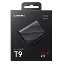 Image of New SAMSUNG T9 2TB USB 3.2 2x2 External Solid State Drive Portable SSD