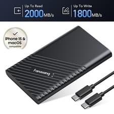 Image of Fanxiang Portable SSD 500GB 1TB 2TB USB-A Type-C External Hard Drive 2050MB/s