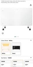 Image of 1500W Convector Heater, Ultra-thin Wall-mounted or Freestanding