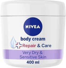 Image of NIVEA Repair & Care Body Cream 400ml | Intensive Moisturiser for Very Dry Skin