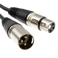 Image of Microphone Speaker Lead Mic Cable / XLR Patch Lead Balanced Male to Female Plugs