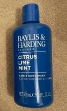 Image of BAYLIS & HARDING ENGLAND CITRUS LIME MINT HAIR & BODY WASH 300ML NEW
