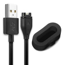 Image of USB Smartwatch Charger for Garmin Forerunner 45 Plus Venu 2S Black