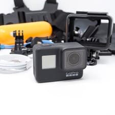 Image of GoPro Hero 7 Black Action Camera Bundle - Great Condition