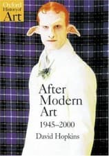 Image of After Modern Art 1945-2000 by David Hopkins (2000, Trade Paperback)