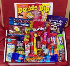 Image of Personalised Letterbox Chocolate Sweets Hamper Gift Box Birthday Love Christmas