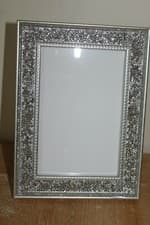 Image of SPARKLE GLAMOUR CRUSHED CRYSTAL GLITTER DIAMANTE PHOTO FRAME ,CHOICE OF 4 SIZES