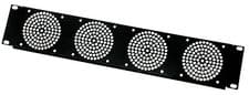 Image of 2U Rack Panel 19" with 4 x 80mm Fan Hole  for Network  Cabinet Mount cases