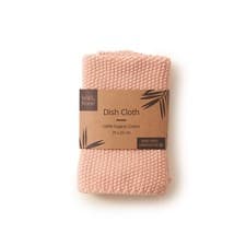 Image of Organic Cotton Dish Cloth Rose by Sass and Belle