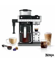 Image of Ninja Prestige DualBrew Coffee System CFN802UK Filter Capsule Maker Black Plus
