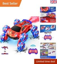 Image of Colourful 8WD RC Monster Truck with Sounds & Lights - Ultimate Outdoor Adventure