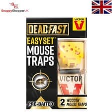 Image of Deadfast Easy Set Mouse Trap, Twin Pack