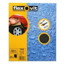 Image of Flexovit Wet & Dry Paper - P1200 - Pack Of 25 - 66254471694