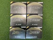 Image of 6 Dozen Brand New Boxed SRIXON Z STAR Pure White Golf Balls, Latest product
