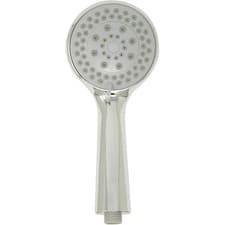 Image of Croydex Amalfi 5 Function Shower Head Chrome Universal Fit Rub Clean Nozzles